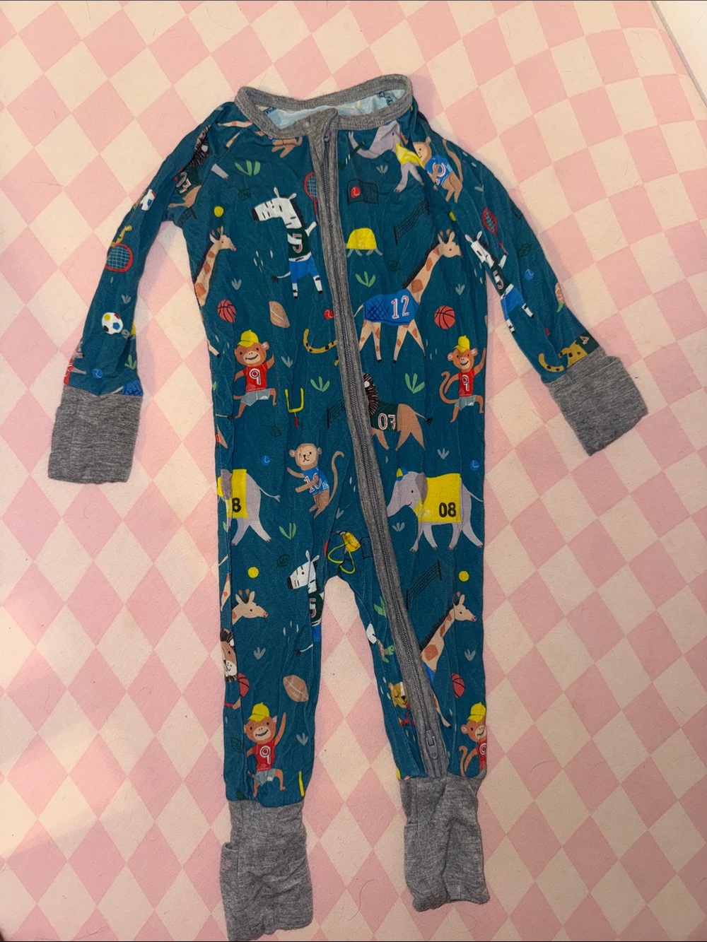Little Sleepies Jungle Gym Zippy 3-6 months